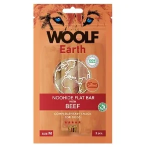 Woolf Noohide flat bar str. M (flere smagsvarianter)