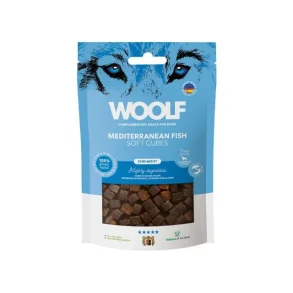 Woolf Soft cubes mediteranean fish 100g